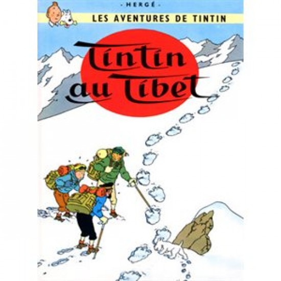 Poster Tintin au Tibet